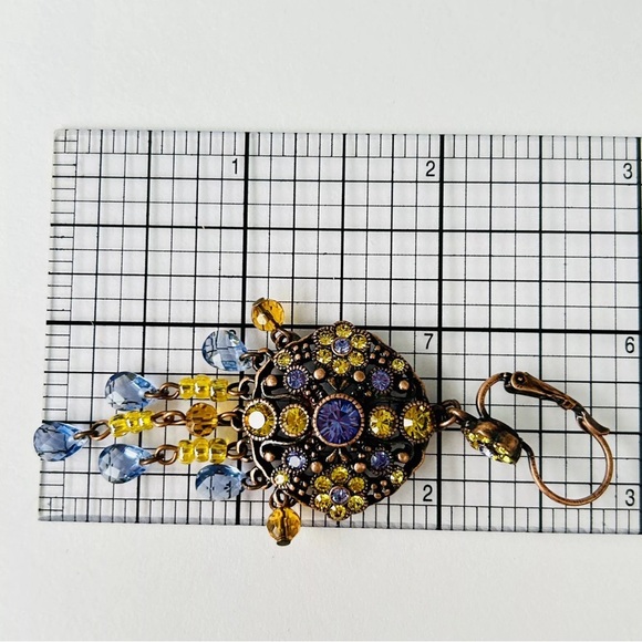 Vintage QVC Joan Rivers Classics Collection Summer Fiesta Pierced Earrings - Picture 5 of 5